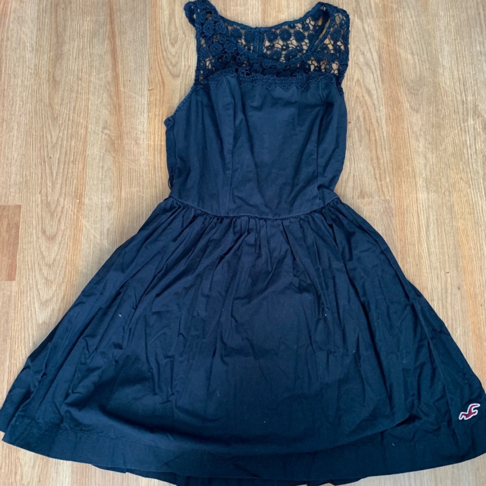 Navy Blue Hollister Dress